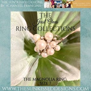 The Magnolia Ring Size 7 The Sun*Kissed Designs By ~Chantél Francina~